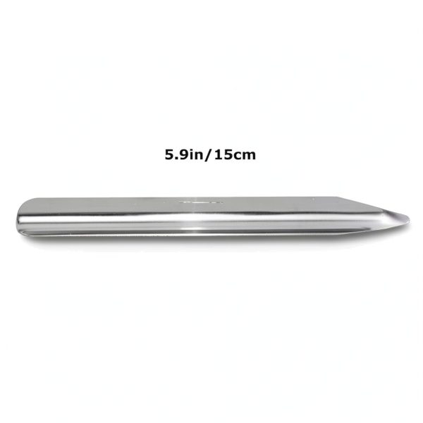 Stainless Steel Lab Spatula 3PCS 15cm by Lind Kitchen Semi‑Circular-3