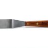 Albion Engineering Company 258-10S Classic Spatula, Stainless Steel, Hardwood Handle, 1.5" Wide Tip x 10" Long Blade-0