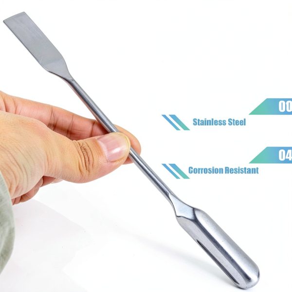 Stainless Steel Double Ended Micro Lab Scoop Spoon A2ZSCILAB 6"-3