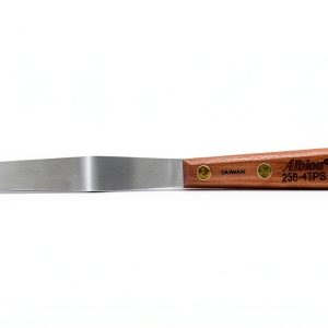 Albion 258-4TPS Classic Tapered Spatula Wood Handle-0