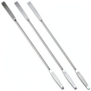 Laboratory Double-Ended Spatula by Zyghjort 3 Pack Stainless Steel-0