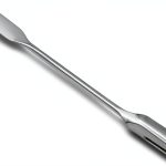Stainless Steel Double Ended Micro Lab Scoop Spoon A2ZSCILAB 6"-0