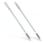 Stainless Steel Lab Spatula by QfwdfcTrenz 6.2in Double-Ended-0