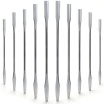 Makeup Spatula Shappy 10-Piece Dual-End Steel Set Square/Round Heads-0