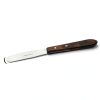 Lab Spatula Wood Handle HIGH TECH 4" Polished Stainless Steel Blade-1