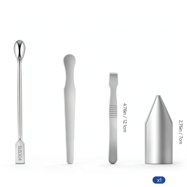 Artcome 304 Stainless Steel Tool Set 13-Piece Sampling & Measuring Kit-2