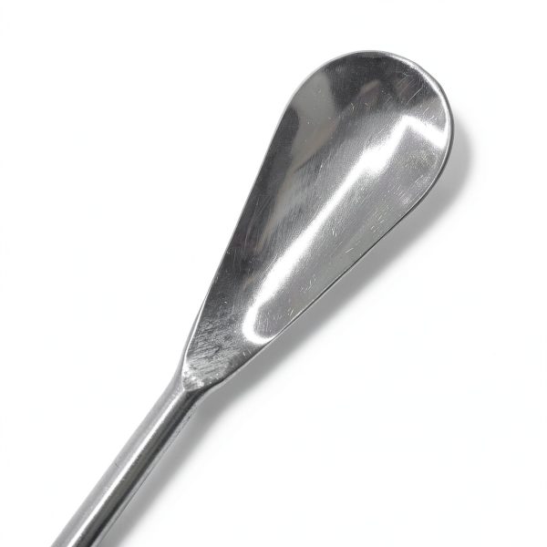 Lab Spatula Spoon 6PK EISCO Stainless Steel Polished Dual-End-2