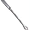 A2Z-SQSP4-7 Stainless Steel Double Ended Micro Lab Spatula Sampler, Square & Flat Spoon End, 7" Length, 4/Pack-2