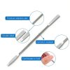 Laboratory Double-Ended Spatula by Zyghjort 3 Pack Stainless Steel-3