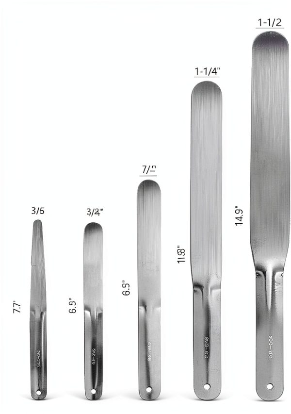 Stainless Steel Caulking Kit Botyboty 7‑Piece Spatula Set Hang Holes-1