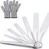 Multi-Purpose Caulking Tool Kit 958-G01 Generic Steel Spatula Set Gray-0