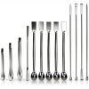 Stainless Steel Lab Spatula Set FDIO – Dual‑Head & Micro Scoop 22cm-0