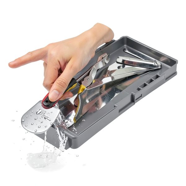 Stainless Steel Caulking Tool Set 7-Piece by XYGOVIA with Hang Hole-3