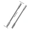 Stainless Steel Lab Spatula 2PCS Double‑Ended Mini 6.2" by MOZEAT LENS-1