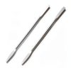 Stainless Steel Lab Spatula 2PCS Double‑Ended Mini 6.2" by MOZEAT LENS-0