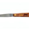Albion Engineering Tapered Spatula Stainless Blade Hardwood Handle 3"-0