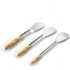 Stainless Steel Lab Spatula 25 Pcs Scoop Set with Tweezers by Foosi-4