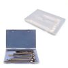 Stainless Steel Lab Spatula 25 Pcs Scoop Set with Tweezers by Foosi-3