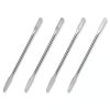 Stainless Steel Lab Spatula 4PCS Double Ended Mini Set QidaiaLuck 6in-0